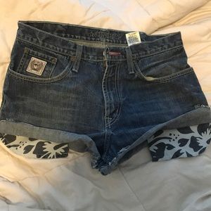 Cinch Cutoff Shorts